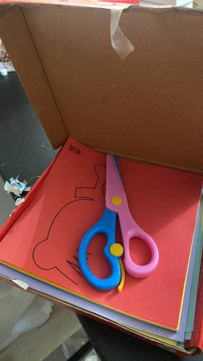 Children Cartoon Diy Colorful Paper Cutting Folding Toys Kingergarden children-cartoon-diy-colorful-paper-cutting-folding-toys-kingergarden